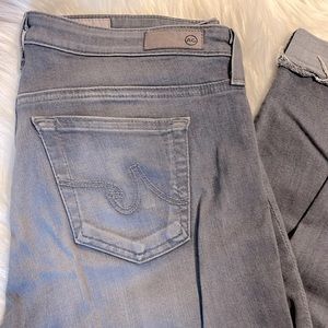 AG The legging ankle grey jeans